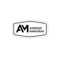 Logo of Average Marksman on a white background