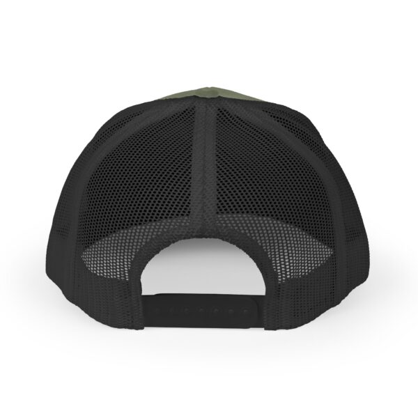 Black AM Logo Trucker Hat - Image 2